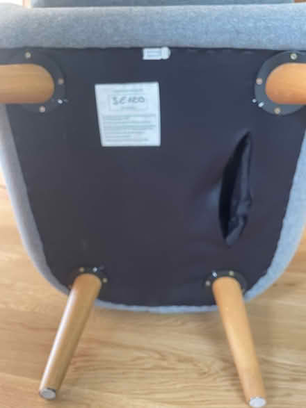Photo of free Armchair (Huntingdon Rd & Storey's Way) #2