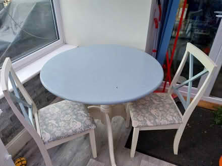 Photo of free Table and two chairs (Telscombe Cliffs) #1