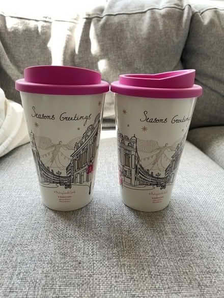Photo of free Travel mugs (Jersey Farm AL4) #1
