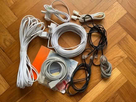 Photo of free Telephone cables & connectors (Cookham SL6) #3