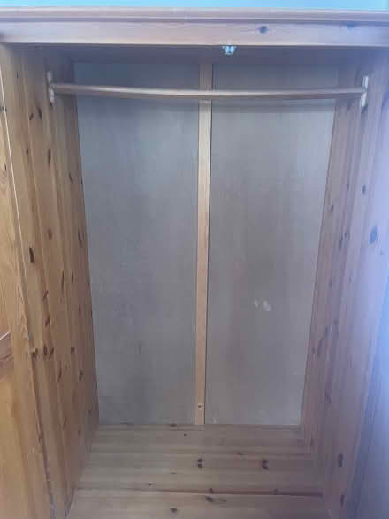 Photo of free Pinewood wardrobe (Oxford) #2