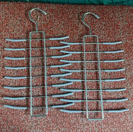 Photo of free 2 tie or belt hangers, hardly used. (Langdon Hills SS16) #1