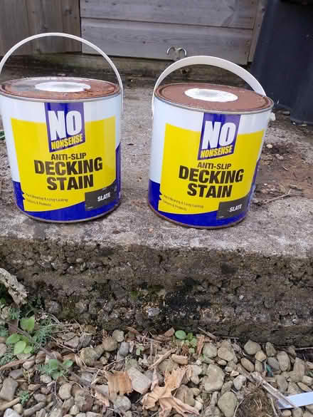 Photo of free Grey anti slip decking paint (Barry) #1