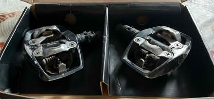 Photo of free Shimano clip-on bike pedals (GU213) #1