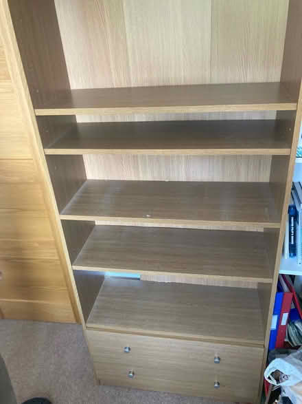 Photo of free Tall shelving unit with drawers (Wells, Somerset. BA5) #3