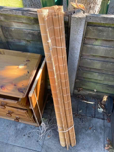 Photo of free Reed matting with metal clasp (Hendon, London NW4) #1