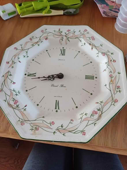 Photo of free Ceramic wall clock (CB5) #1