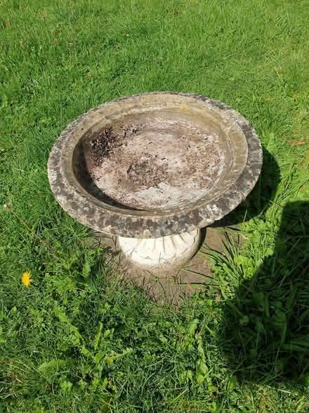 Photo of free Concrete bird bath (Keynsham) #1