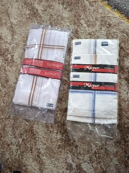 Photo of free Handkerchiefs (new never used) (Heaton Chapel SK4) #1