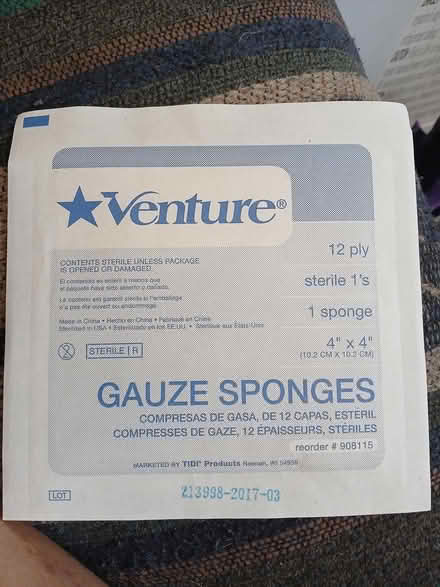 Photo of free Guaze Pads (I25 & Alameda) #1