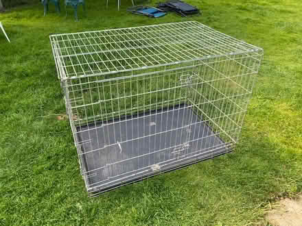 Photo of free Large dog crate (Twigworth) #2