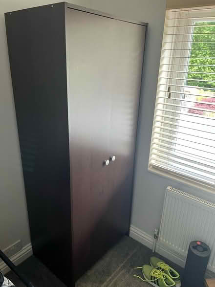 Photo of free 2 door wardrobe (Old Woking GU22) #2