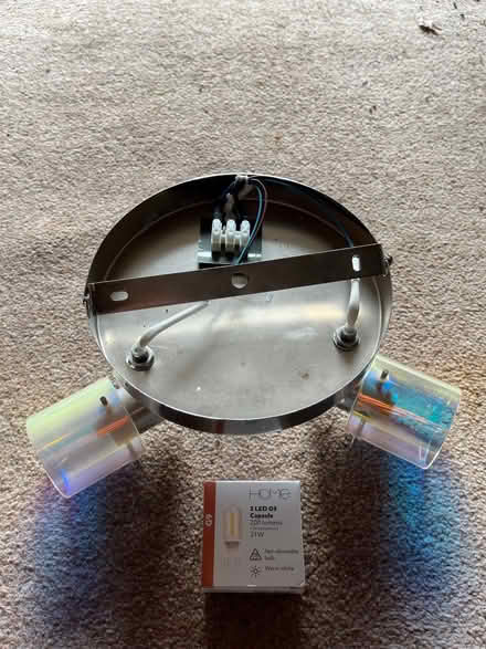 Photo of free Flush ceiling light fitting (Kendal LA9) #2
