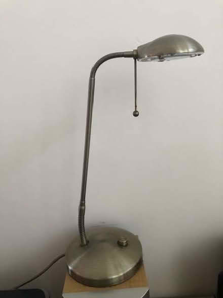 Photo of free Nice reading lamp, needs bulb. (Stoke St Milborough SY8) #1