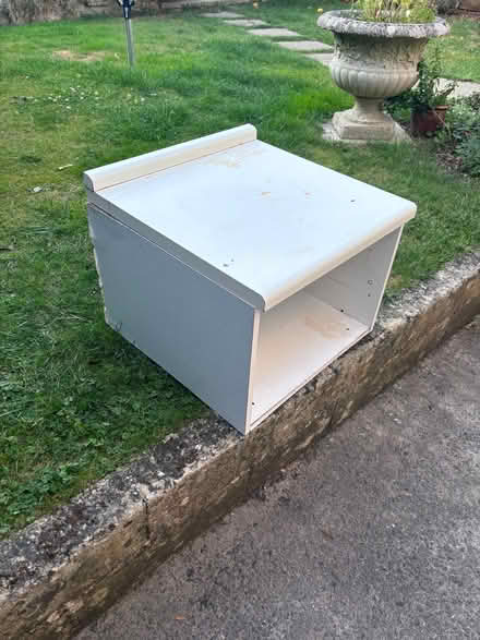 Photo of free Melamine open cupboard. (Bradford on Avon BA15) #3