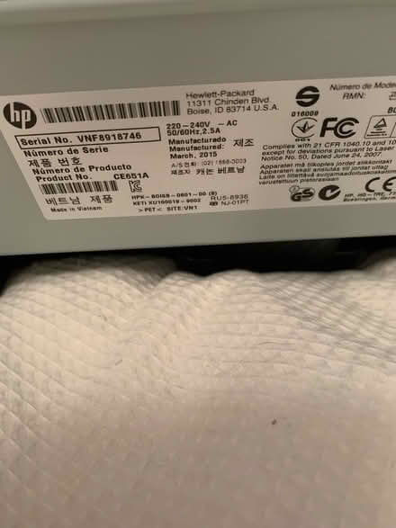 Photo of free hp laserjet printer (Cambridge CB1) #2