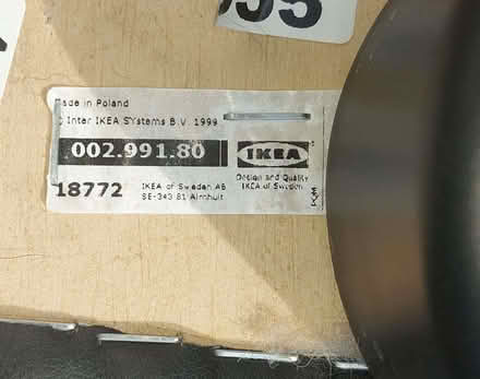Photo of free IKEA - faux leather buffet (Middleton LS10) #2