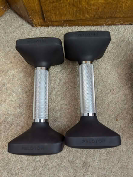 Photo of free Peloton Cycling Shoes and set of 5lb weights (St Agnes BS7) #2
