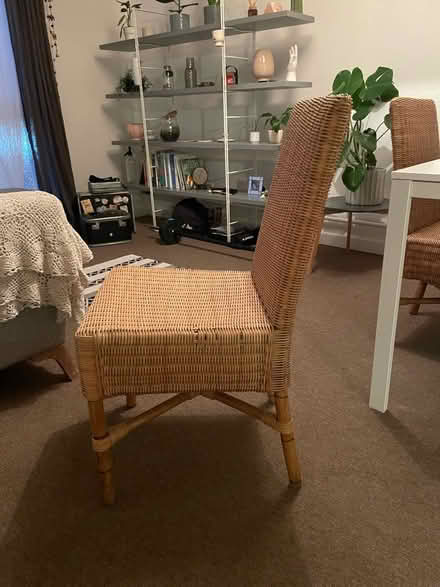 Photo of free Wicker Dining Chairs x4 (BR3) #4