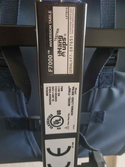 Photo of free Inversion Table (Ribbleton PR2 6) #2