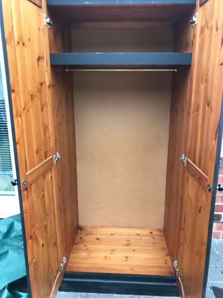 Photo of free Solid wooden wardrobe (Greenhill S8) #2