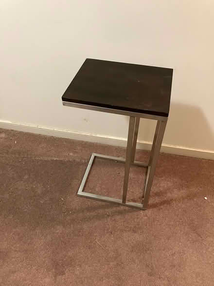 Photo of free Wood and metal side table (Eastern Market/Capitol Hill) #2