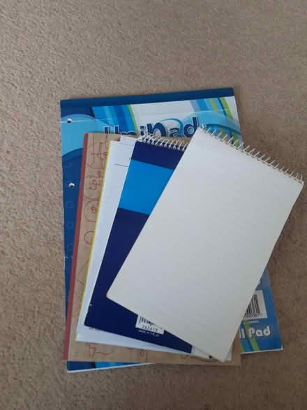 Photo of free 6 Empty notebooks (Handsworth S13) #1