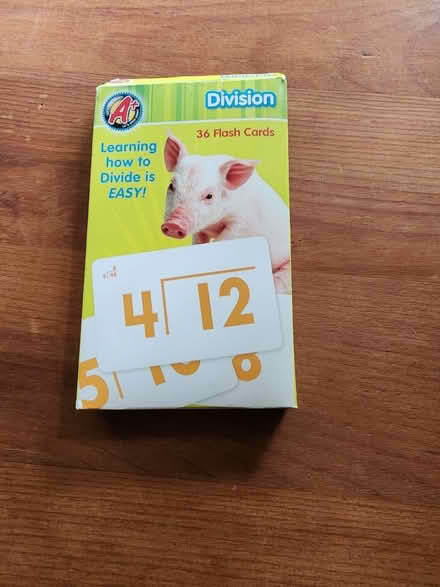 Photo of free Division flash cards (Flemington) #1