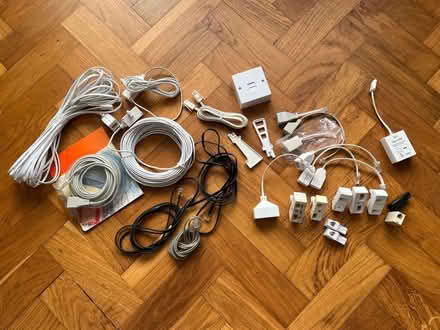 Photo of free Telephone cables & connectors (Cookham SL6) #1