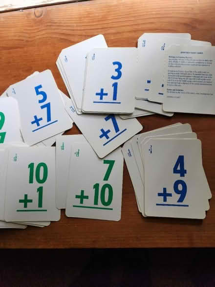 Photo of free Addition flash cards (Flemington) #2