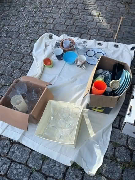 Photo of free Assorted plates, mugs, glasses (Charlton OX12) #1