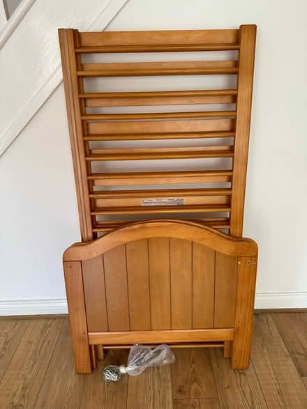 Photo of free Wooden Cot (Cardiff Bay CF11) #2
