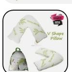 Photo of free V-Shaped Bamboo Pillow Memory Foam (Attenborough, Notts.) #2