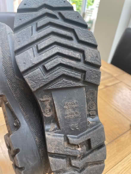 Photo of free BLack Wellington boots size 5 (Southfields SW19) #2