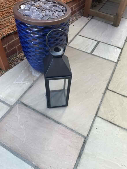 Photo of free Next large glass black lantern (Churwell LS27) #1