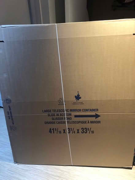 Photo of free 4 Large Telescopic Mirror Boxes (Westboro) #1