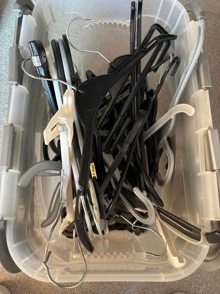 Photo of free Plastic coat hangers (Gwaelod-y-Garth (CF15)) #1