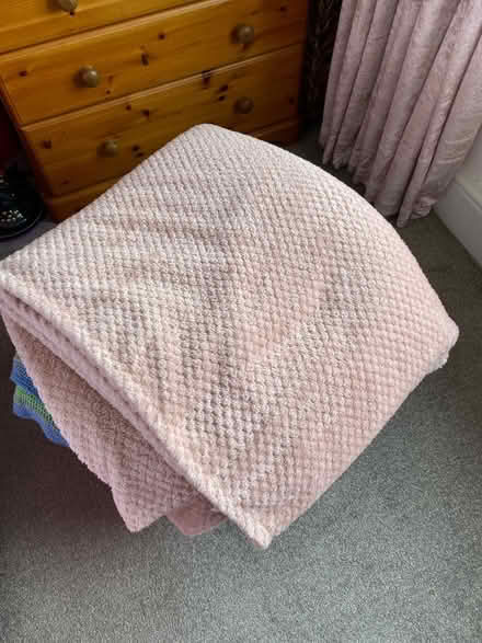 Photo of free Fleece throw (LE67 Bagworth) #1