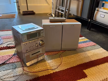 Photo of free CD, Tape, Radio player with speakers (Harrogate HG2) #1