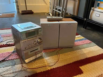 Photo of free CD, Tape, Radio player with speakers (Harrogate HG2) #1