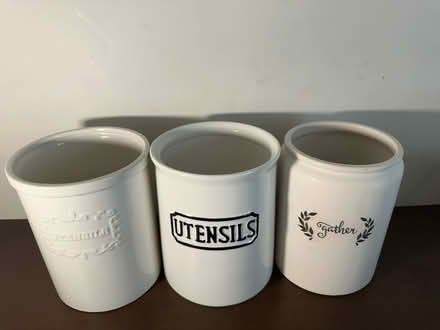 Photo of free Ceramic utensil holders (Boston) #1