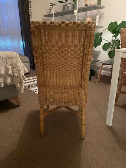 Photo of free Wicker Dining Chairs x4 (BR3) #3