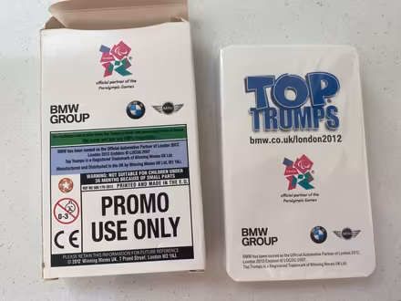 Photo of free Top trumps cards (Woodford Green IG8) #2