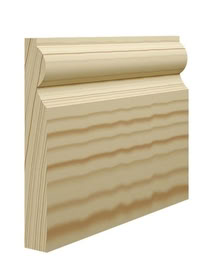 Photo of Short piece (<1m) of 150mm pine skirting Torus profile (Queen Edith's Ward CB1) #1