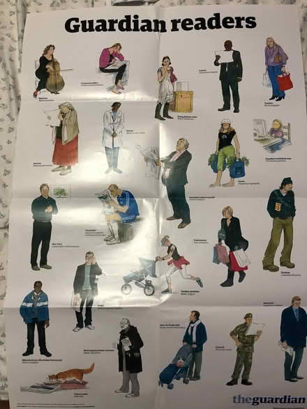 Photo of free UK Poster of “Guardian Readers” (Westboro) #1