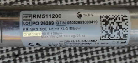 Photo of free Crutches (Wirksworth DE4) #2