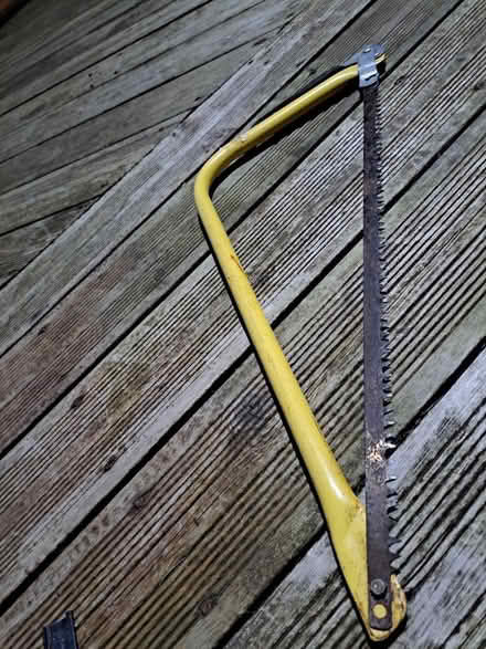 Photo of free Bow saw (south ham basingstoke) #1