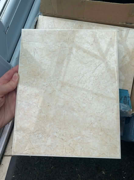 Photo of free 4 boxes of wall tiles for bathroom (Twigworth) #1