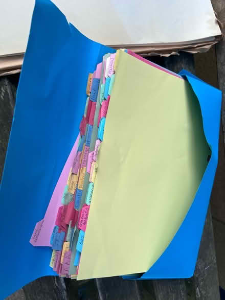 Photo of free Coloured card bundle (Dronfield S18) #2