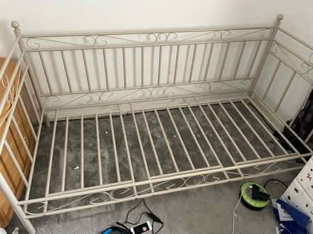 Photo of free Single metal day bed (Havant PO9) #2